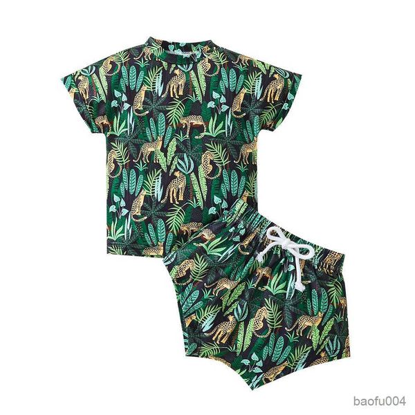 clothing sets infant baby boys short sleeve and shorts leaf print elastic waist drawstring summer clothing 0-3t r230518, White
clothing sets infant baby boys short sleeve and shorts leaf print elastic waist drawstring summer clothing 0-3t r230518, White