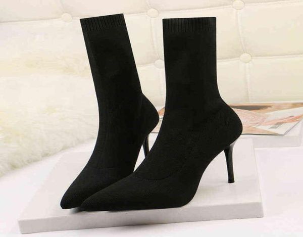 boot seggnice sock knitting stretch high heel for women fashion shoe 2022 spring autumn ankle ie female 2208054923823, Black
boot seggnice sock knitting stretch high heel for women fashion shoe 2022 spring autumn ankle ie female 2208054923823, Black