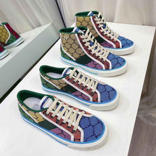 designers tennis 1977 sneaker canvas luxurys shoe beige blue washed jacquard denim women shoes ace rubber sole embroider gg''sneak, Black
designers tennis 1977 sneaker canvas luxurys shoe beige blue washed jacquard denim women shoes ace rubber sole embroider gg''sneak, Black
