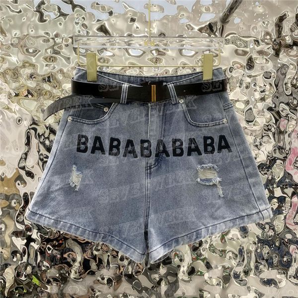 designer denim shorts pants for women embroidered letter jeans high street girls short pant with belt, White;black
designer denim shorts pants for women embroidered letter jeans high street girls short pant with belt, White;black