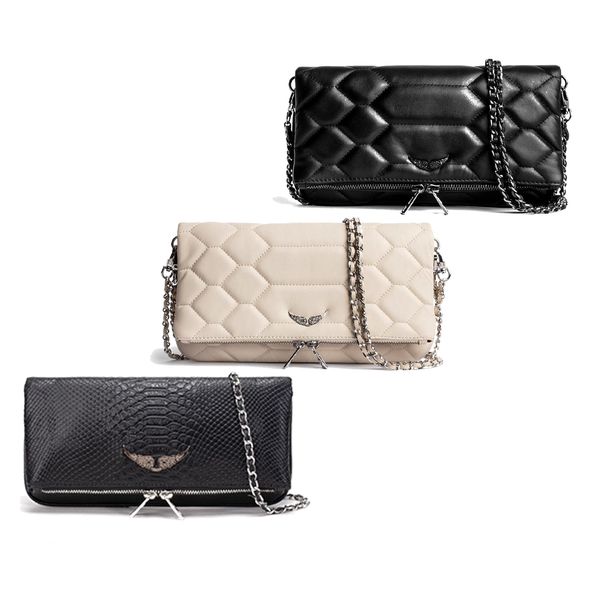 luxury pochette rock wings zadig voltaire bag womens diamond baguette flap cross body shoulder bags leather 5a handbag silver chain clutch d
luxury pochette rock wings zadig voltaire bag womens diamond baguette flap cross body shoulder bags leather 5a handbag silver chain clutch d