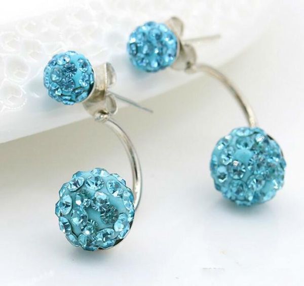new double side silver rhinestone earrings fashion austrian crystal ball stud earrings earings for women earrings jew9757990, Golden;silver
new double side silver rhinestone earrings fashion austrian crystal ball stud earrings earings for women earrings jew9757990, Golden;silver