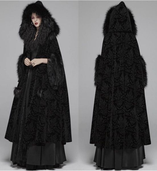 black fur winter cloak cape hooded with print trim long bridal wraps jackets special party banquet gothic wrap wedding bride wea5843461, White
black fur winter cloak cape hooded with print trim long bridal wraps jackets special party banquet gothic wrap wedding bride wea5843461, White
