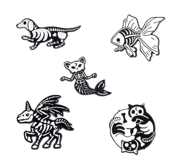 unicorn skull mermaid fish dog brooches european alloy animal series lapel pins women geometric punk bags clothes badge jewelry ac8967179, Blue
unicorn skull mermaid fish dog brooches european alloy animal series lapel pins women geometric punk bags clothes badge jewelry ac8967179, Blue