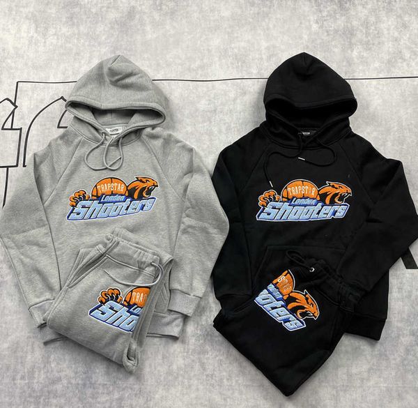 men's tracksuits fw trapstar tiger head towel embroidered hoodie men woman fleece sweater hooded 6ess, Gray
men's tracksuits fw trapstar tiger head towel embroidered hoodie men woman fleece sweater hooded 6ess, Gray