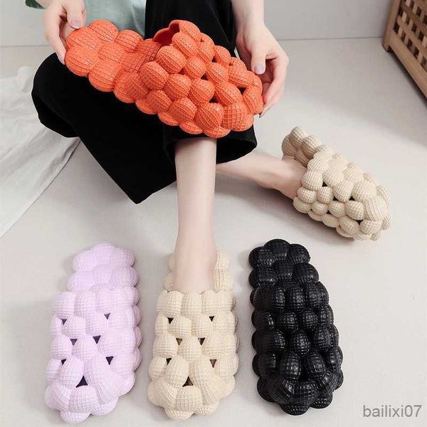 slippers summmer new women bubble slides slippers men shoes indoor home beach sandals outdoor soft platform, Black
slippers summmer new women bubble slides slippers men shoes indoor home beach sandals outdoor soft platform, Black