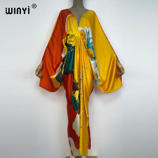 women's swimwear winyi fashion bohemian deep vneck floral europea for lady size loose batwing holiday beach cover up party kaftan dress, White;black
women's swimwear winyi fashion bohemian deep vneck floral europea for lady size loose batwing holiday beach cover up party kaftan dress, White;black