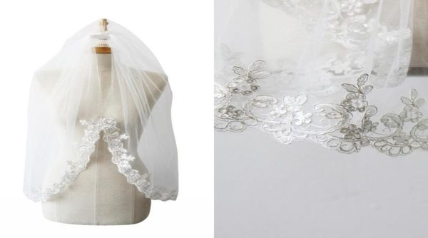 amazing sliver applique lace wedding veils for bride with comb one layer fingertip length bridal veil country beach wedding 4800717, Black
amazing sliver applique lace wedding veils for bride with comb one layer fingertip length bridal veil country beach wedding 4800717, Black