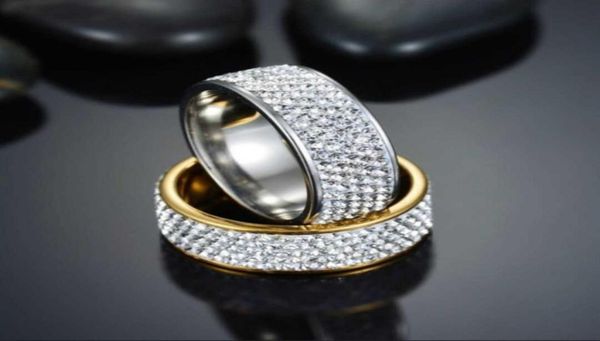 milangirl band 5 rows zircon ring cluster cubic zirconia cz rings for women engagement wedding stainless steel jewelry q07082634002, Silver
milangirl band 5 rows zircon ring cluster cubic zirconia cz rings for women engagement wedding stainless steel jewelry q07082634002, Silver