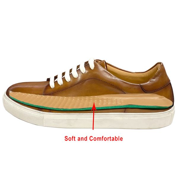 mens genuine leather casual shoes lace-up derby fashion handmade sports daily flat sneakers comfortable soft shoe for men, Black
mens genuine leather casual shoes lace-up derby fashion handmade sports daily flat sneakers comfortable soft shoe for men, Black