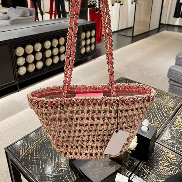 2023 summer bag for beach famous brand straw bags women raffia handbag travel basket handbag luxury designer wicker carrycots 2411
2023 summer bag for beach famous brand straw bags women raffia handbag travel basket handbag luxury designer wicker carrycots 2411