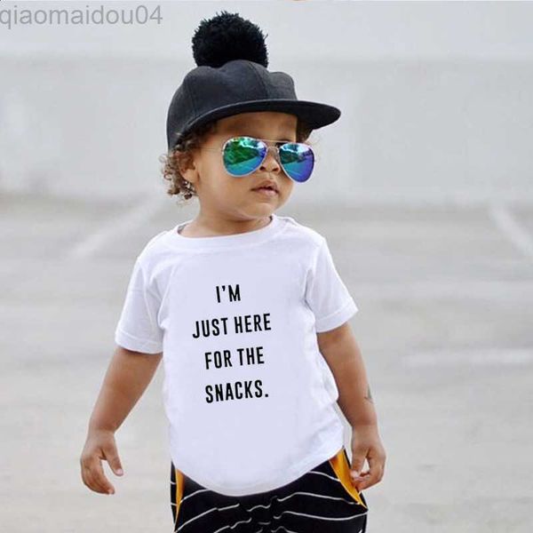 t-shirts i' just here for the snacks kids fashion summer boys girls letters print casual shirt clothing costume kid t-shirt aa230518, Blue
t-shirts i' just here for the snacks kids fashion summer boys girls letters print casual shirt clothing costume kid t-shirt aa230518, Blue