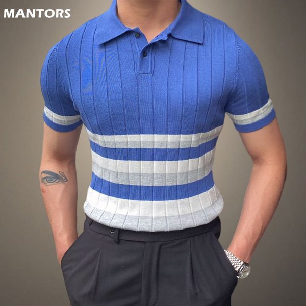 men's polos summer knit polo mens stripe t-shirts short sleeve slim fit casual men's polo shirts ice silk tees male breathable pol, White;black
men's polos summer knit polo mens stripe t-shirts short sleeve slim fit casual men's polo shirts ice silk tees male breathable pol, White;black