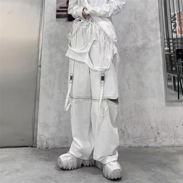 capris vintage hollow splicing women jeans white harajuku korean baggy straight cargo pants streetwear wide leg hippie clothes pants, Black;white
capris vintage hollow splicing women jeans white harajuku korean baggy straight cargo pants streetwear wide leg hippie clothes pants, Black;white