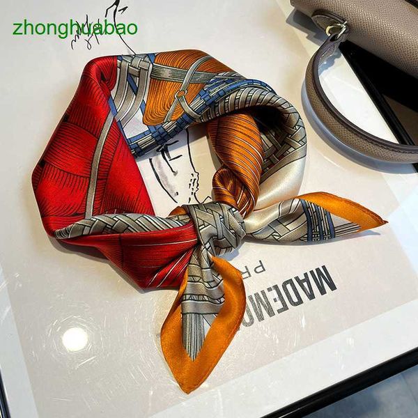 hemres designer scarves hangzhou gift silk small square 53cm versatile printed scarf, Blue;gray
hemres designer scarves hangzhou gift silk small square 53cm versatile printed scarf, Blue;gray