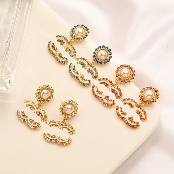 18k gold plated luxury designers letter earring stud famous women double letter earrings wedding party jewerlry accessory 20style, Golden;silver
18k gold plated luxury designers letter earring stud famous women double letter earrings wedding party jewerlry accessory 20style, Golden;silver