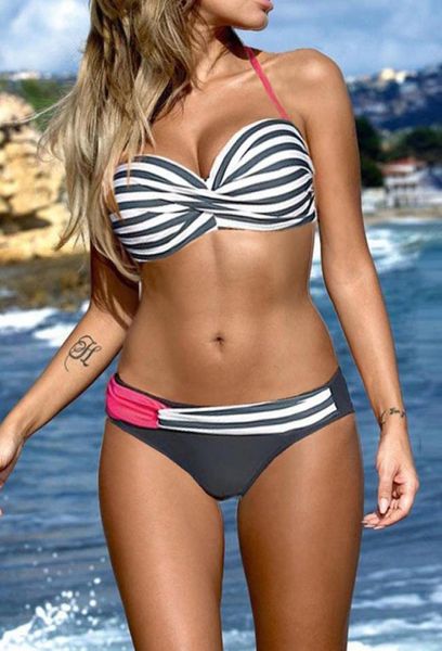 gray halter bandeau striped bikini sets 2 piece set women swimming bathing suit beachwear summer brazilian bikini 20212164544
gray halter bandeau striped bikini sets 2 piece set women swimming bathing suit beachwear summer brazilian bikini 20212164544