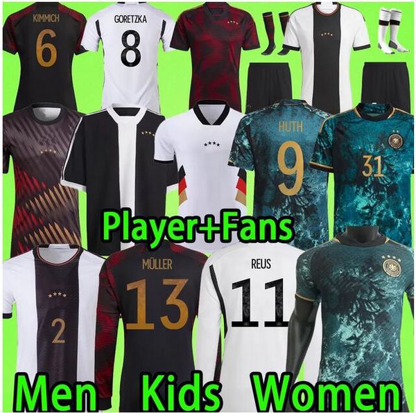2023 germanyss soccer jerseys fans player version green blue women men kids kit muller reus football shirts t fullkrug musiala gnabry 22 23, Black;yellow
2023 germanyss soccer jerseys fans player version green blue women men kids kit muller reus football shirts t fullkrug musiala gnabry 22 23, Black;yellow