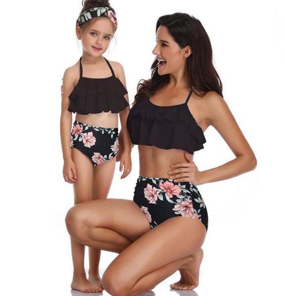 girls swimsuit two pieces bikini set ruffle swimwear bathing suits family matching mommy and me swimsuit1784220, Blue
girls swimsuit two pieces bikini set ruffle swimwear bathing suits family matching mommy and me swimsuit1784220, Blue