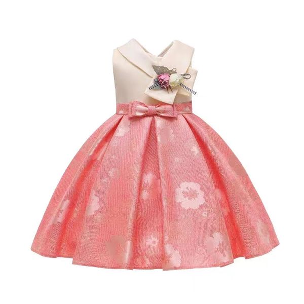 2023 european and american summer v-neck flower style children's women's dress, Red;yellow
2023 european and american summer v-neck flower style children's women's dress, Red;yellow