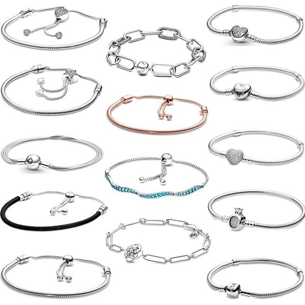 bangle original 100% sterling silver ladies beaded bracelet original rose gold charm bracelet luxury diy jewelry, Black
bangle original 100% sterling silver ladies beaded bracelet original rose gold charm bracelet luxury diy jewelry, Black