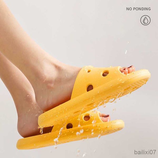 slippers women bathroom house cheese slippers light weight water leaky beach flip flop non-slip pool swimming aqua shoes, Black
slippers women bathroom house cheese slippers light weight water leaky beach flip flop non-slip pool swimming aqua shoes, Black