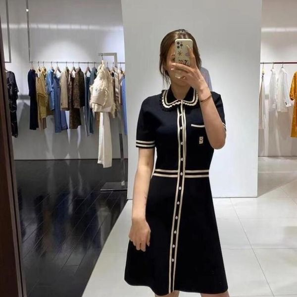 23sf sandro knitted dress badge temperament color, Black;gray
23sf sandro knitted dress badge temperament color, Black;gray