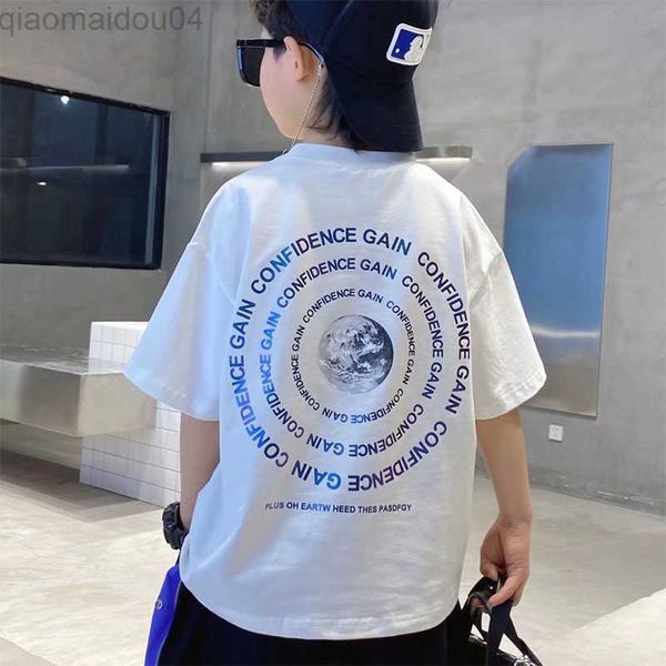 t-shirts 2022 the new boys short-sleeved t-shirt summer shirt handsome trendy letter printing t-shirts clothes for children 110-160cm aa2305, Blue
t-shirts 2022 the new boys short-sleeved t-shirt summer shirt handsome trendy letter printing t-shirts clothes for children 110-160cm aa2305, Blue
