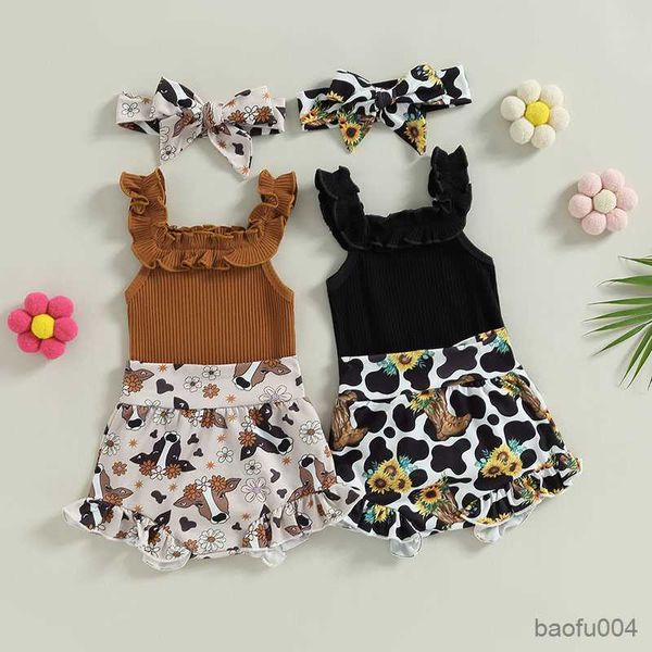 clothing sets newborn baby girls summer clothing sets 0-18m knitted ruffles sleeveless bodysuitsandcattle floral print shorts outfits r23051, White
clothing sets newborn baby girls summer clothing sets 0-18m knitted ruffles sleeveless bodysuitsandcattle floral print shorts outfits r23051, White