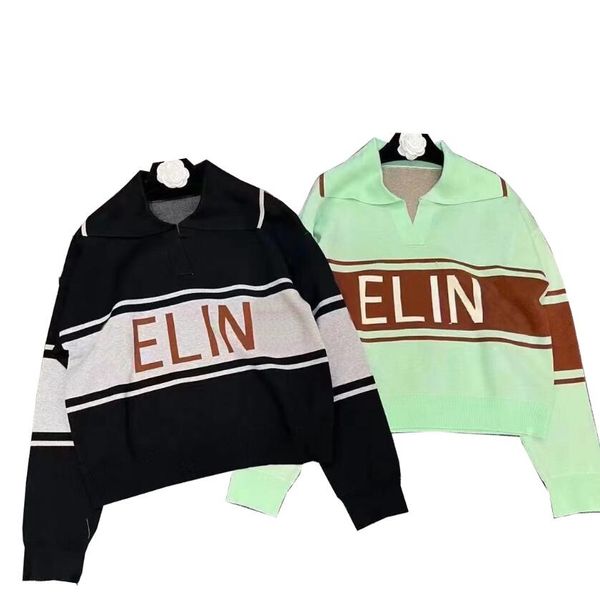 spring designer womens sweater high-end comfortable luxury letter-bump color knits shirt v-neck lapel, White;black
spring designer womens sweater high-end comfortable luxury letter-bump color knits shirt v-neck lapel, White;black