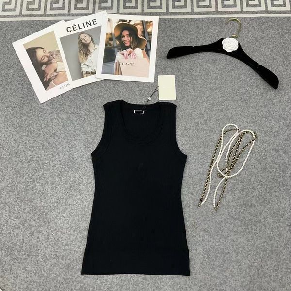 designer embroidery women's tanks knits black red stripe fashion t-shirt ce letter crop slim sleeveless workout vest ladies designer s, White
designer embroidery women's tanks knits black red stripe fashion t-shirt ce letter crop slim sleeveless workout vest ladies designer s, White