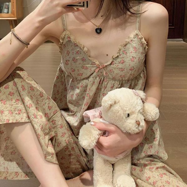 women's sleepwear pajamas floral trouser suits pajamas woman summer home wear 2 pieces sleep pants long sleeve nightie pijamas nightgo, Black;red
women's sleepwear pajamas floral trouser suits pajamas woman summer home wear 2 pieces sleep pants long sleeve nightie pijamas nightgo, Black;red