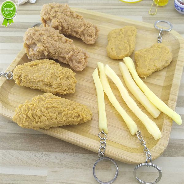 new simulation food keychain chicken legs key ring unique design french fries pendant children's toy creative gift
new simulation food keychain chicken legs key ring unique design french fries pendant children's toy creative gift