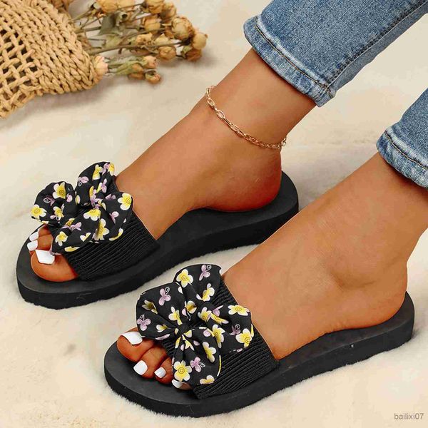 slippers summer slippers for women ladies bow flowers decoration sandals open toe beach slippers casual shoes zapatos mujer, Black
slippers summer slippers for women ladies bow flowers decoration sandals open toe beach slippers casual shoes zapatos mujer, Black