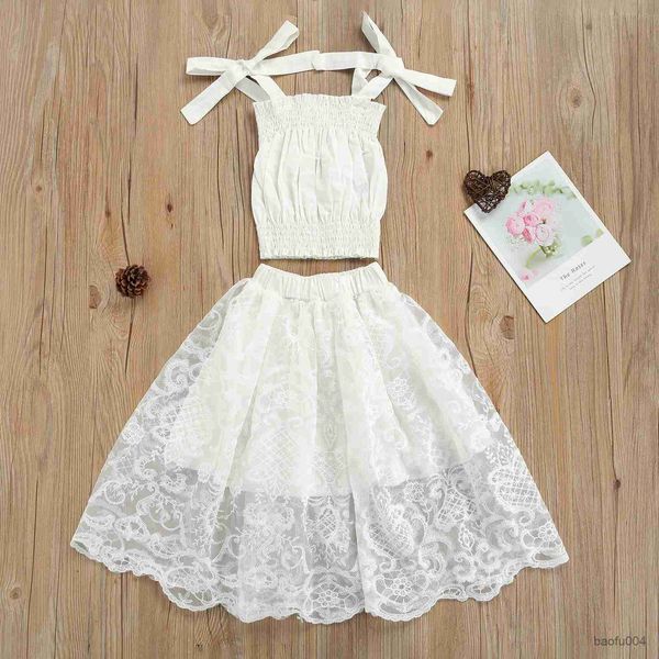 clothing sets 3-7years baby lace camisole and skirt floral pattern adjustable shoulder strap sweet style summer clothing r230518, White
clothing sets 3-7years baby lace camisole and skirt floral pattern adjustable shoulder strap sweet style summer clothing r230518, White