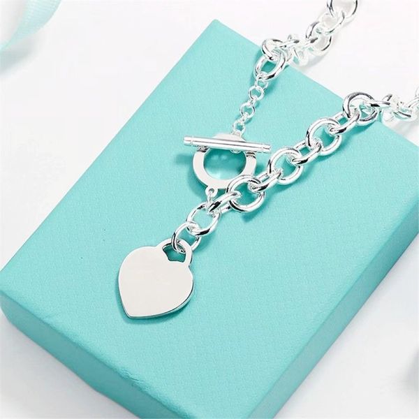 designer classic women's necklace bracelet set fashion heart set 18k gold girl valentine's day christmas love gift 316l stainless, Silver
designer classic women's necklace bracelet set fashion heart set 18k gold girl valentine's day christmas love gift 316l stainless, Silver