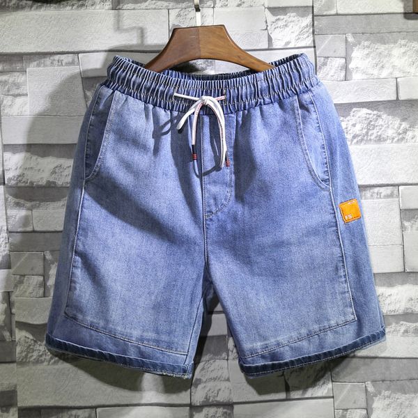 men's shorts summer light blue denim shorts men plus size loose drawstring short tooling jeans male brand clothes 230518, White;black
men's shorts summer light blue denim shorts men plus size loose drawstring short tooling jeans male brand clothes 230518, White;black