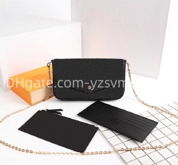 original luxurys designers bags purse woman fashion monogrames multi chain crossbody shoulder bag with box dustbag, Black
original luxurys designers bags purse woman fashion monogrames multi chain crossbody shoulder bag with box dustbag, Black