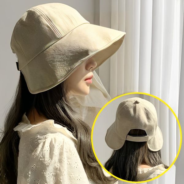 wide brim hats bucket summer fisherman hat women foldable sunshade visors cap female adjustable outdoor sports panama 230517, Blue;gray
wide brim hats bucket summer fisherman hat women foldable sunshade visors cap female adjustable outdoor sports panama 230517, Blue;gray