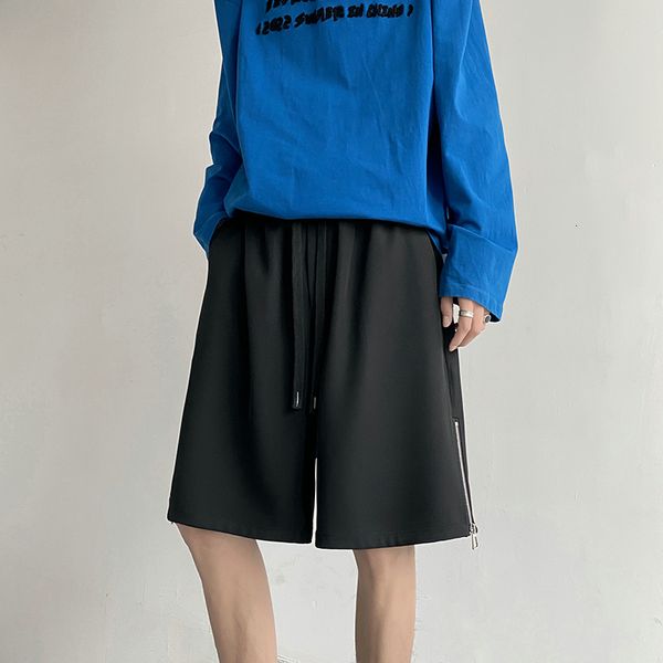men's shorts korean style men suit shorts side zipper vent beige black straight short pants elastic waist quick drying casual bermuda s, White;black
men's shorts korean style men suit shorts side zipper vent beige black straight short pants elastic waist quick drying casual bermuda s, White;black