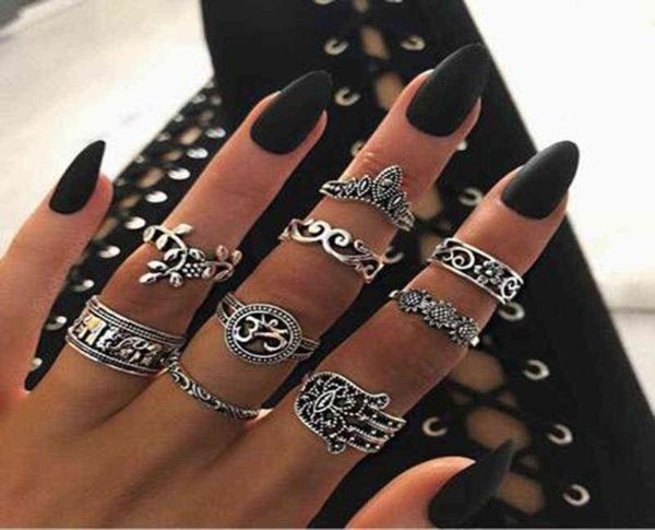 tocona 9pcsset boho midi finger rings set for women punk elephant flower hollow out sliver knuckle jewelry gift 46188565620, Silver
tocona 9pcsset boho midi finger rings set for women punk elephant flower hollow out sliver knuckle jewelry gift 46188565620, Silver