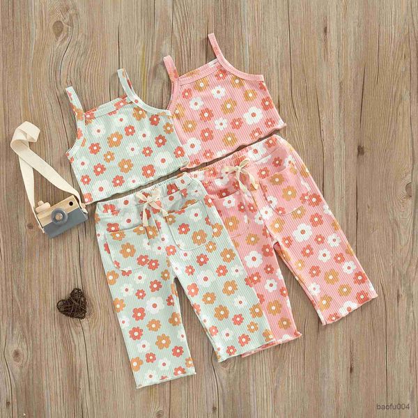 clothing sets 2-6years kids girl tanks and pants floral print elastic waist drawstring pocket decoration summer clothing r230518, White
clothing sets 2-6years kids girl tanks and pants floral print elastic waist drawstring pocket decoration summer clothing r230518, White