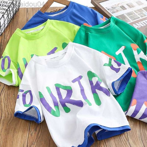 t-shirts 2023 new summer children cotton t-shirt for a boy shorts sleeve tee teenager fashion kids boys tshirt for age 5-14 year old aa2305, Blue
t-shirts 2023 new summer children cotton t-shirt for a boy shorts sleeve tee teenager fashion kids boys tshirt for age 5-14 year old aa2305, Blue