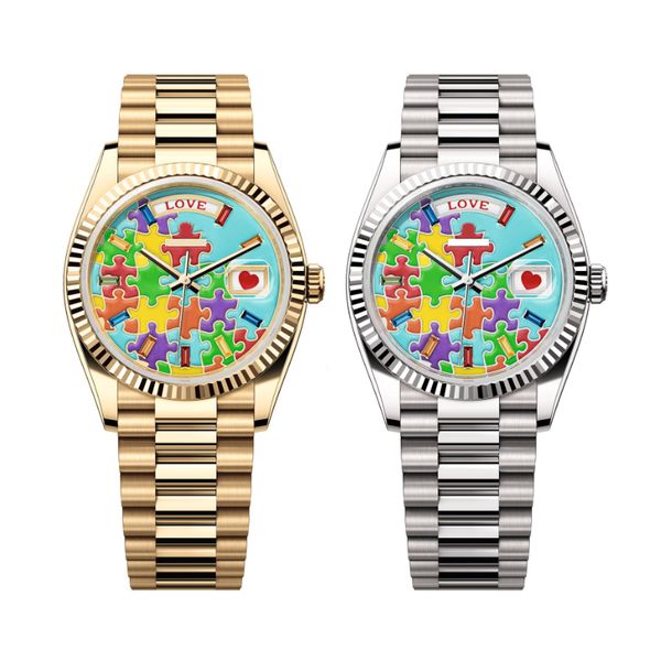 day date-mens watch designer new puzzle rolej dd watches 2813 date automatic mechanical 40mm stainless steel waterproof 36mm womens classic, Slivery;brown
day date-mens watch designer new puzzle rolej dd watches 2813 date automatic mechanical 40mm stainless steel waterproof 36mm womens classic, Slivery;brown