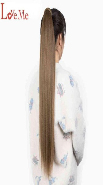 love me long straight wrap around ponytail hair extension heat resistant style ombre color synthetic ponytail easy wear 2202088086391, Black;brown
love me long straight wrap around ponytail hair extension heat resistant style ombre color synthetic ponytail easy wear 2202088086391, Black;brown