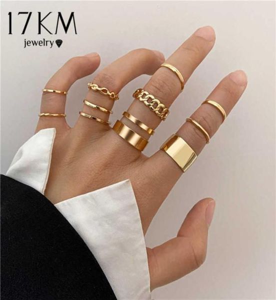 17km hiphop gold chain rings set for women girls punk geometric simple finger rings 2021 trend jewelry party q07081407150, Silver
17km hiphop gold chain rings set for women girls punk geometric simple finger rings 2021 trend jewelry party q07081407150, Silver