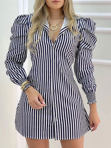 basic casual dresses fitshinling fashion in shirt dress female striped slim puff long sleeve short dresses women clothing vestidos femme 230, Black;gray
basic casual dresses fitshinling fashion in shirt dress female striped slim puff long sleeve short dresses women clothing vestidos femme 230, Black;gray