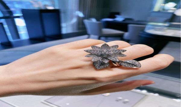 famous brand sterling silver party jewelry for women lotus ring flower luxury zircon opening adjustable rings9588668
famous brand sterling silver party jewelry for women lotus ring flower luxury zircon opening adjustable rings9588668