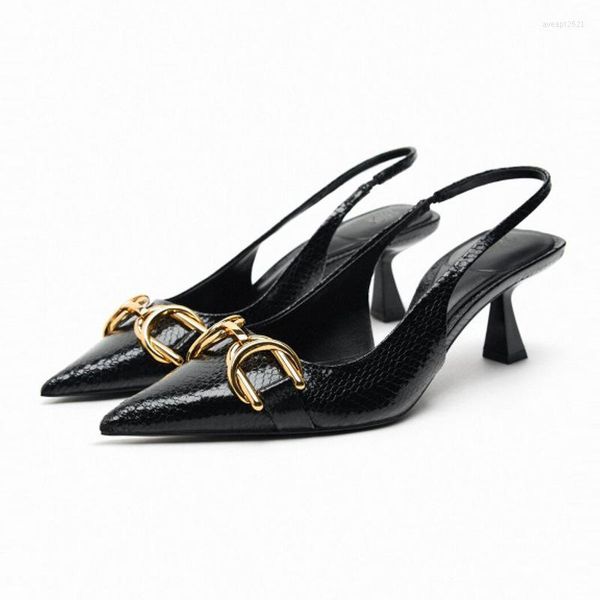 new 2023 designer womens sandals snake pattern pointed metal fashion brsnd heels back strap color slingback outdoor women heels, Black
new 2023 designer womens sandals snake pattern pointed metal fashion brsnd heels back strap color slingback outdoor women heels, Black