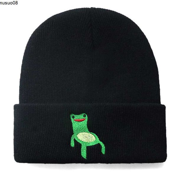 beanie/skull caps froggy chair embroidery beanie men women knit hat games skullies warm winter ski hip hop outdoor caps j230518, Blue;gray
beanie/skull caps froggy chair embroidery beanie men women knit hat games skullies warm winter ski hip hop outdoor caps j230518, Blue;gray